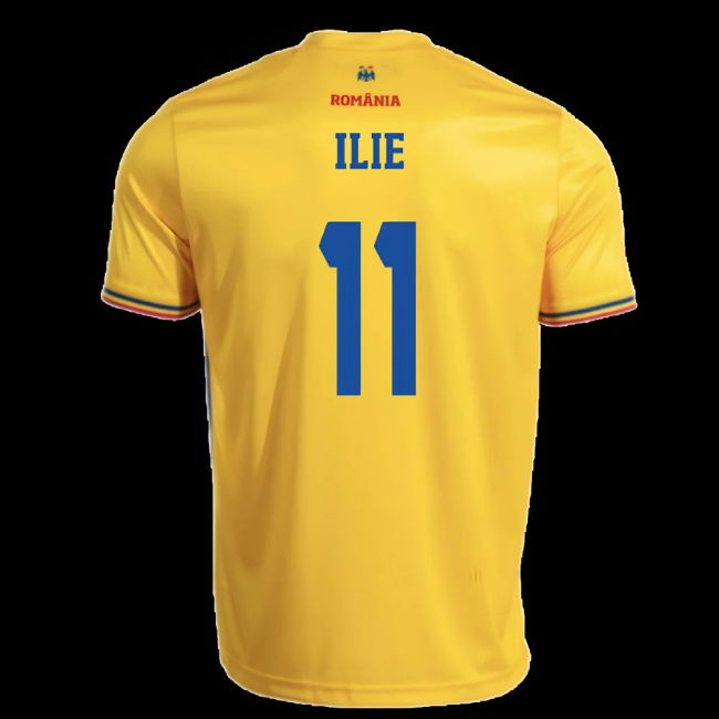 2025-2026 Romania Home Replica Shirt (Kids) (Ilie 11)
