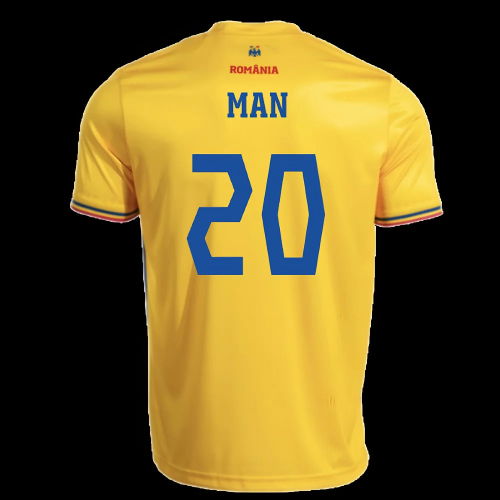 2025-2026 Romania Home Replica Shirt (Kids) (Man 20)