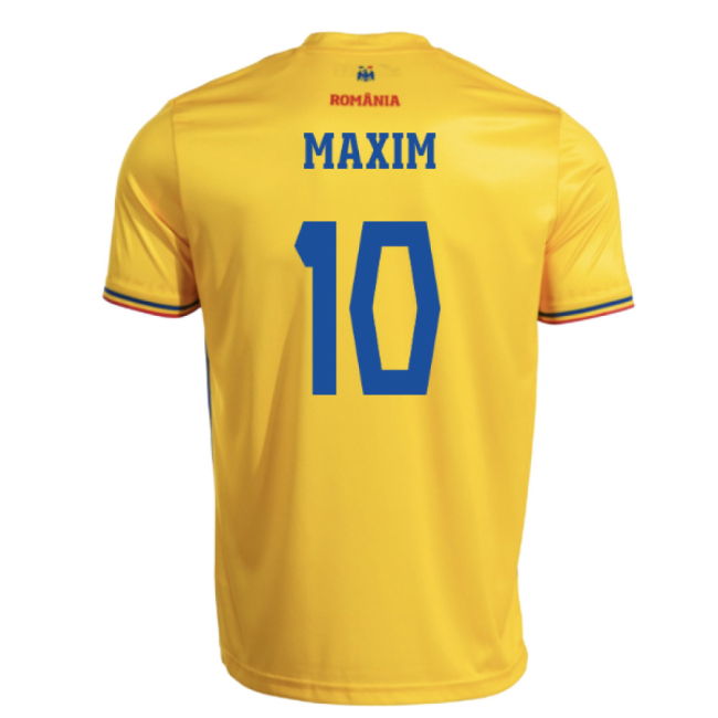 2025-2026 Romania Home Replica Shirt (Kids) (Maxim 10)