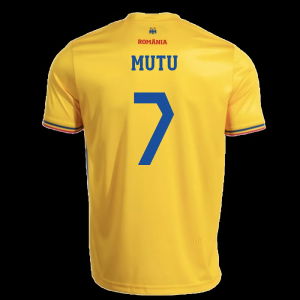 2025-2026 Romania Home Replica Shirt (Kids) (Mutu 7)