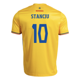 2025-2026 Romania Home Replica Shirt (Kids) (Stanciu 10)