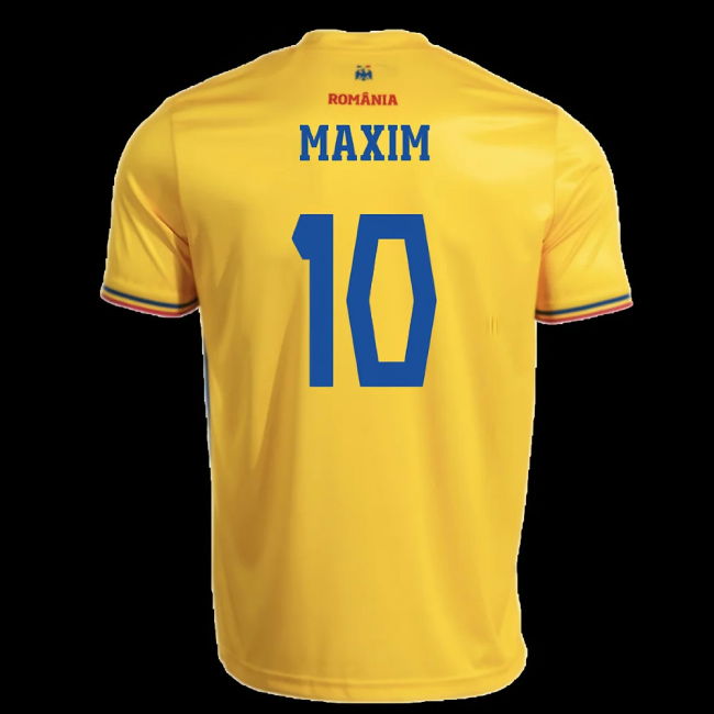 2025-2026 Romania Home Replica Shirt (Maxim 10)