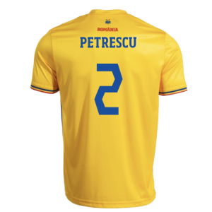 2025-2026 Romania Home Replica Shirt (Petrescu 2)