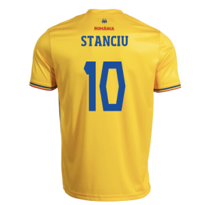 2025-2026 Romania Home Replica Shirt (Stanciu 10)