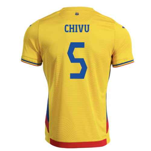 2025-2026 Romania Home Shirt (Chivu 5)