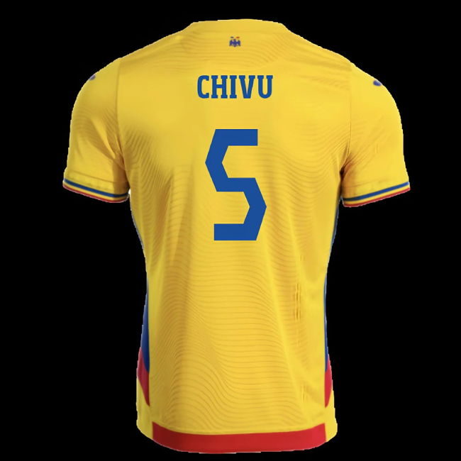 2025-2026 Romania Home Shirt (Chivu 5)