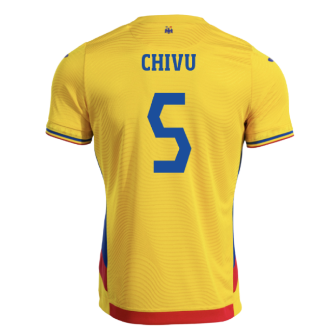 2025-2026 Romania Home Shirt (Chivu 5)