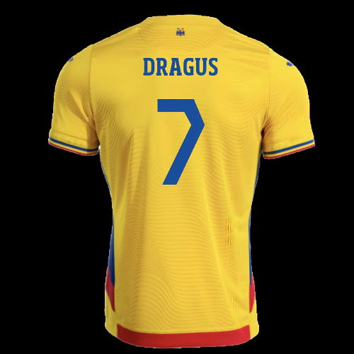2025-2026 Romania Home Shirt (Dragus 7)