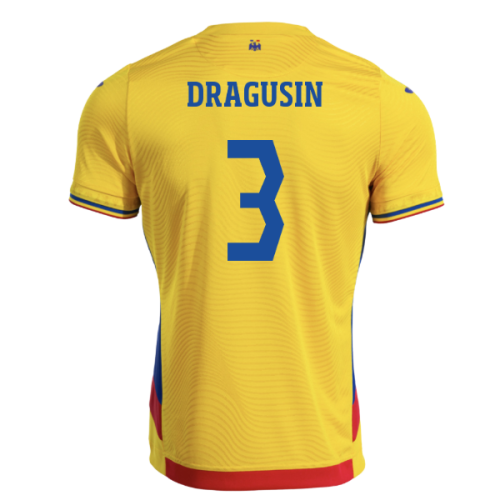 2025-2026 Romania Home Shirt (Dragusin 3)
