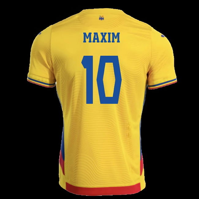 2025-2026 Romania Home Shirt (Maxim 10)