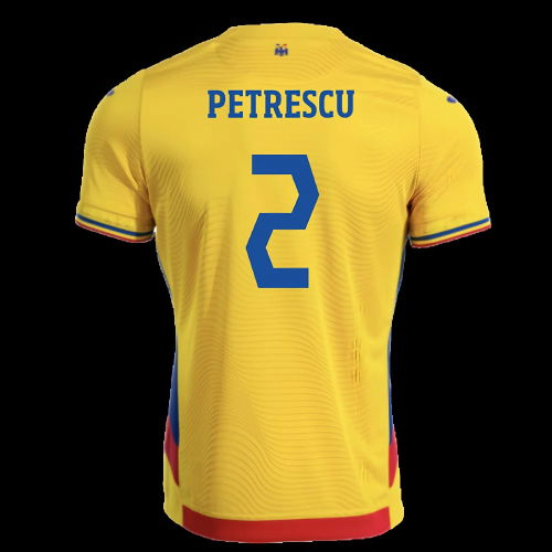 2025-2026 Romania Home Shirt (Petrescu 2)