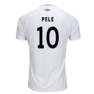 2025-2026 Santos Home Shirt (Pele 10)