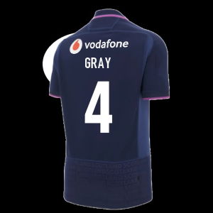 2025-2026 Scotland Home Rugby Shirt (Kids) (Gray 4)