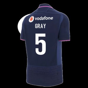 2025-2026 Scotland Home Rugby Shirt (Kids) (Gray 5)