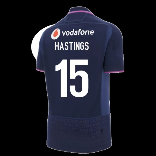 2025-2026 Scotland Home Rugby Shirt (Kids) (Hastings 15)