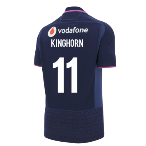 2025-2026 Scotland Home Rugby Shirt (Kids) (Kinghorn 11)