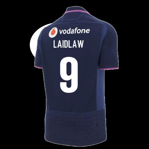 2025-2026 Scotland Home Rugby Shirt (Kids) (Laidlaw 9)