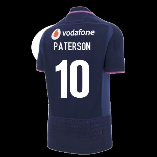 2025-2026 Scotland Home Rugby Shirt (Kids) (Paterson 10)