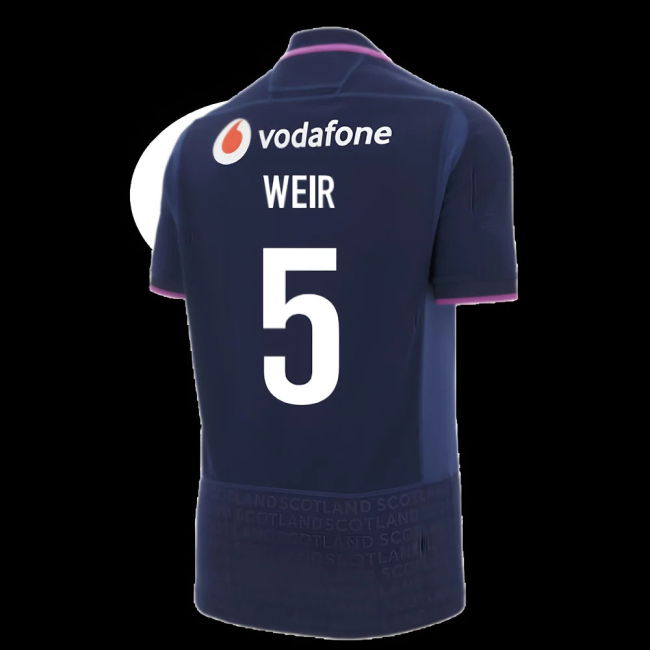 2025-2026 Scotland Home Rugby Shirt (Kids) (Weir 5)