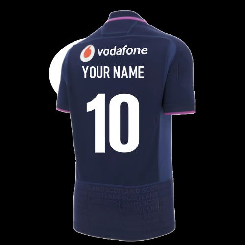 2025-2026 Scotland Home Rugby Shirt (Kids) (Your Name)
