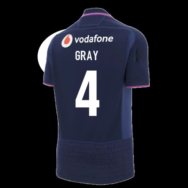 2025-2026 Scotland Rugby Home Replica Shirt (Gray 4)