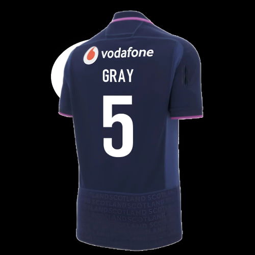 2025-2026 Scotland Rugby Home Replica Shirt (Gray 5)