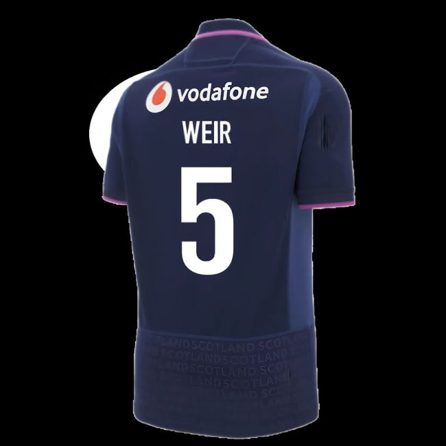 2025-2026 Scotland Rugby Home Replica Shirt (Weir 5)