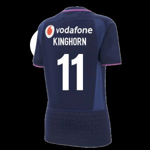 2025-2026 Scotland Rugby Poly Replica Shirt (Womens) (Kinghorn 11)