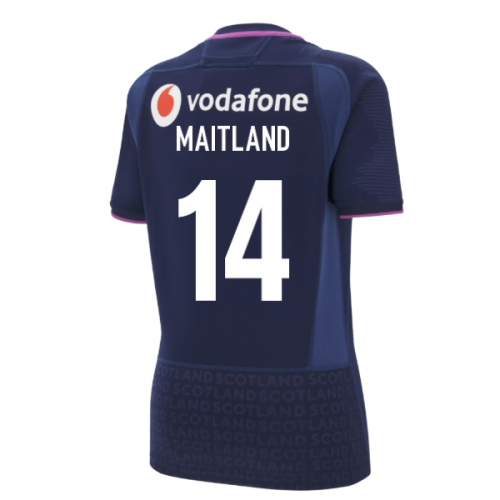 2025-2026 Scotland Rugby Poly Replica Shirt (Womens) (Maitland 14)