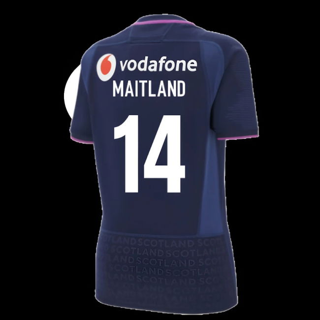2025-2026 Scotland Rugby Poly Replica Shirt (Womens) (Maitland 14)