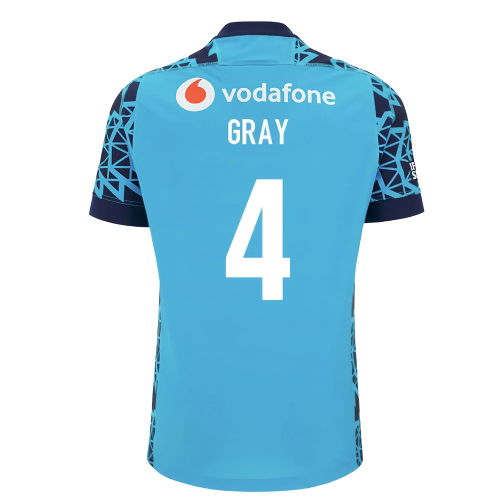 2025-2026 Scotland Rugby Training Jersey (Navy-Sky) - Kids (Gray 4)