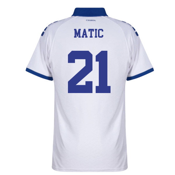 2025-2026 Serbia Away Shirt (Matic 21)