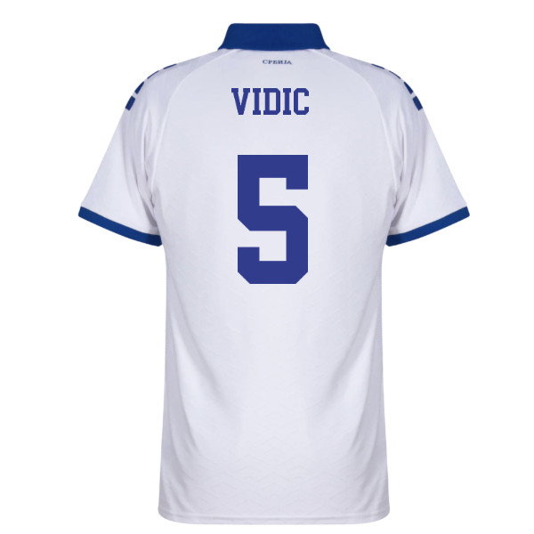 2025-2026 Serbia Away Shirt (Vidic 5)