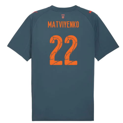 2025-2026 Shakhtar Donetsk Away Shirt (Matviyenko 22)