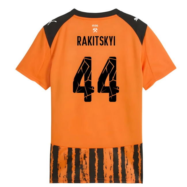 2025-2026 Shakhtar Donetsk Home Shirt (Kids) (Rakitskyi 44)