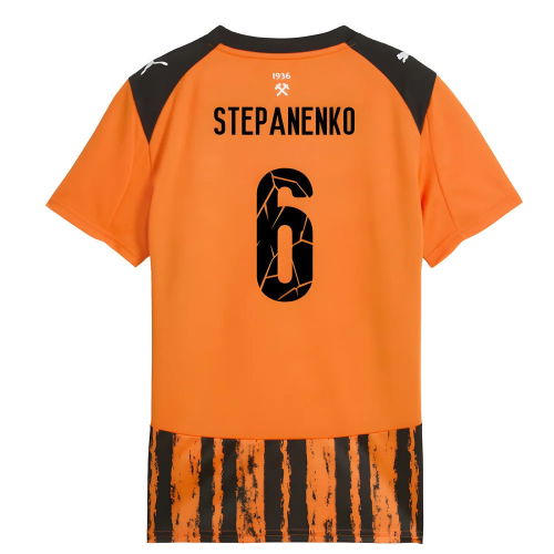 2025-2026 Shakhtar Donetsk Home Shirt (Kids) (Stepanenko 6)