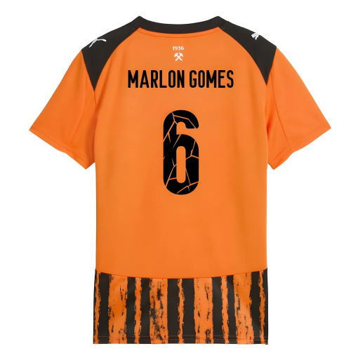 2025-2026 Shakhtar Donetsk Home Shirt (Marlon Gomes 6)