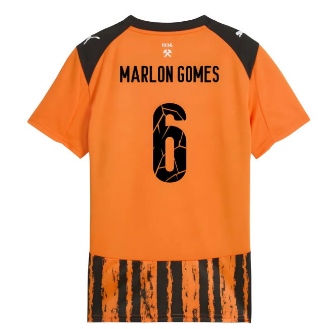 2025-2026 Shakhtar Donetsk Home Shirt (Marlon Gomes 6)