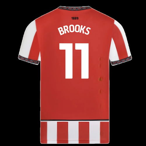 2025-2026 Sheffield United Home Shirt (Brooks 11)