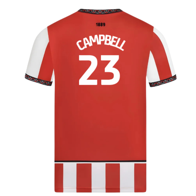 2025-2026 Sheffield United Home Shirt (Campbell 23)