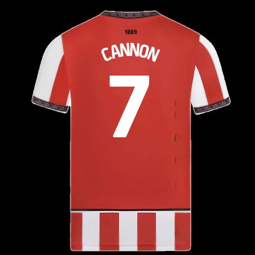 2025-2026 Sheffield United Home Shirt (Cannon 7)