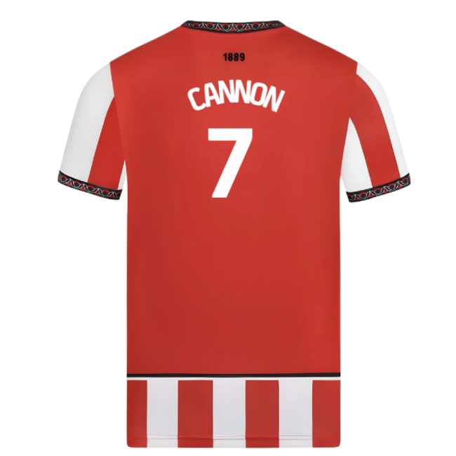 2025-2026 Sheffield United Home Shirt (Cannon 7)