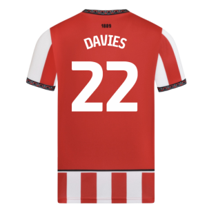 2025-2026 Sheffield United Home Shirt (Davies 22)