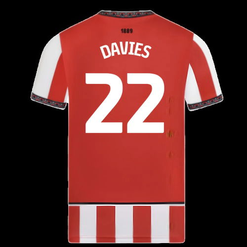 2025-2026 Sheffield United Home Shirt (Davies 22)