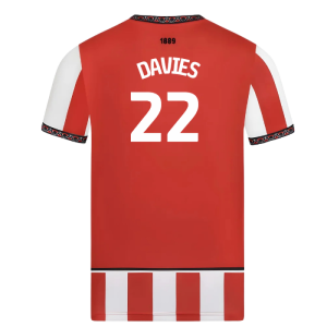 2025-2026 Sheffield United Home Shirt (Davies 22)