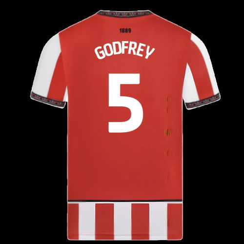 2025-2026 Sheffield United Home Shirt (Godfrey 5)