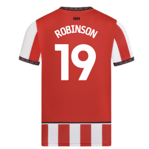 2025-2026 Sheffield United Home Shirt (Robinson 19)