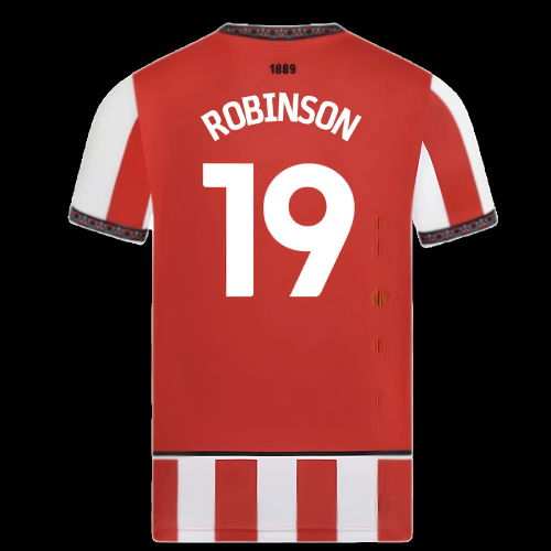 2025-2026 Sheffield United Home Shirt (Robinson 19)