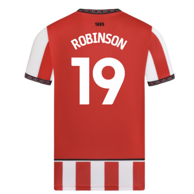 2025-2026 Sheffield United Home Shirt (Robinson 19)