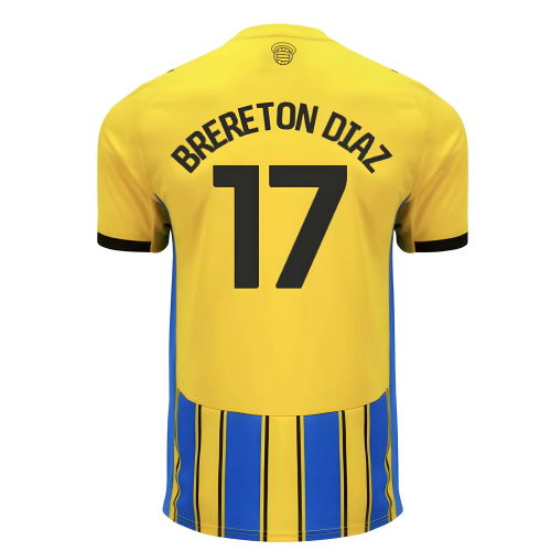 2025-2026 Southampton Away Shirt (Kids) (Brereton Diaz 17)
